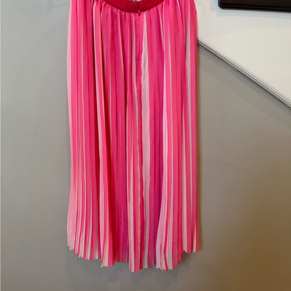 J. Crew Pink Pleated Women's Skirt - Picture 1 of 3